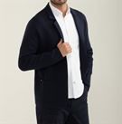 BLAZER MONOPETTO IN MAGLIA