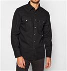 CAMICIA JEANS NERO