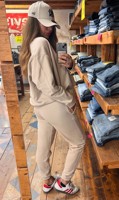 PANTALONE IN FELPA