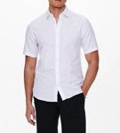 CAMICIA MANICA CORTA LINO