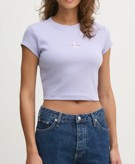 T-SHIRT A COSTINE CROP