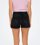 SHORT IN JEANS NERO