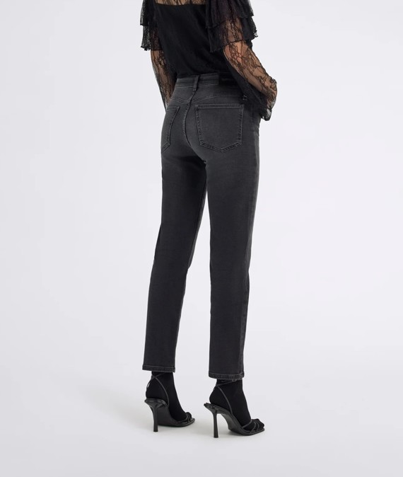 JEANS SLIM NERO