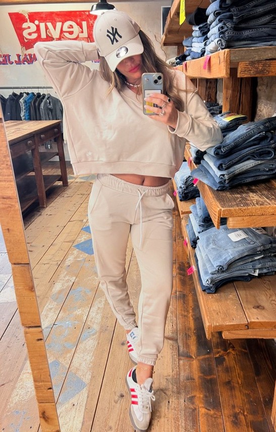PANTALONE IN FELPA