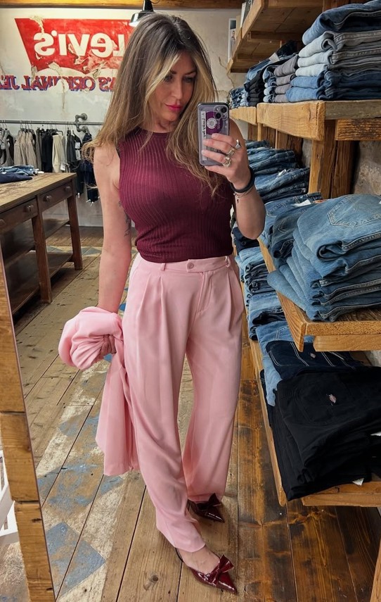 PANTALONE PALAZZO PENCE