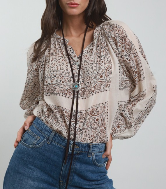 CAMICIA FANTASIA BANDANA
