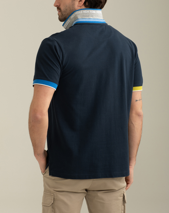 POLO COLLETTO BICOLOR